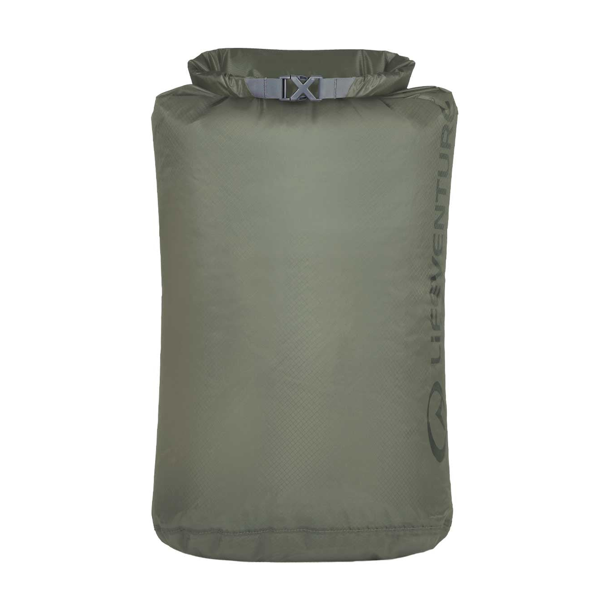 LIFEVENTURE Ultralight Dry Bag 25 L (Olive) sobre fondo blanco
