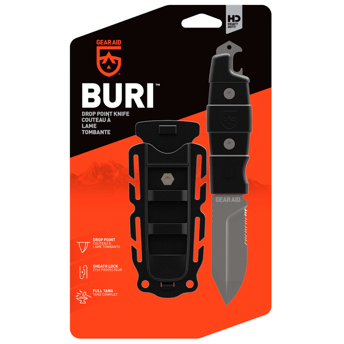 Cuchillo BURI™ Utility Knife (Negro)