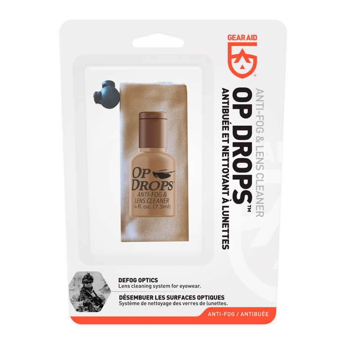 Op Drops Limpiador de Cristales y Anti-Empañe 7,4ml Con Toalla de Microfibra