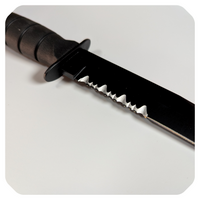 USMC SHORT Knife 02-1258 – funda Kydex (Negro)