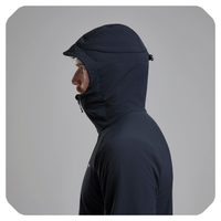 Khamsin Hooded Softshell Jacket (Negro)