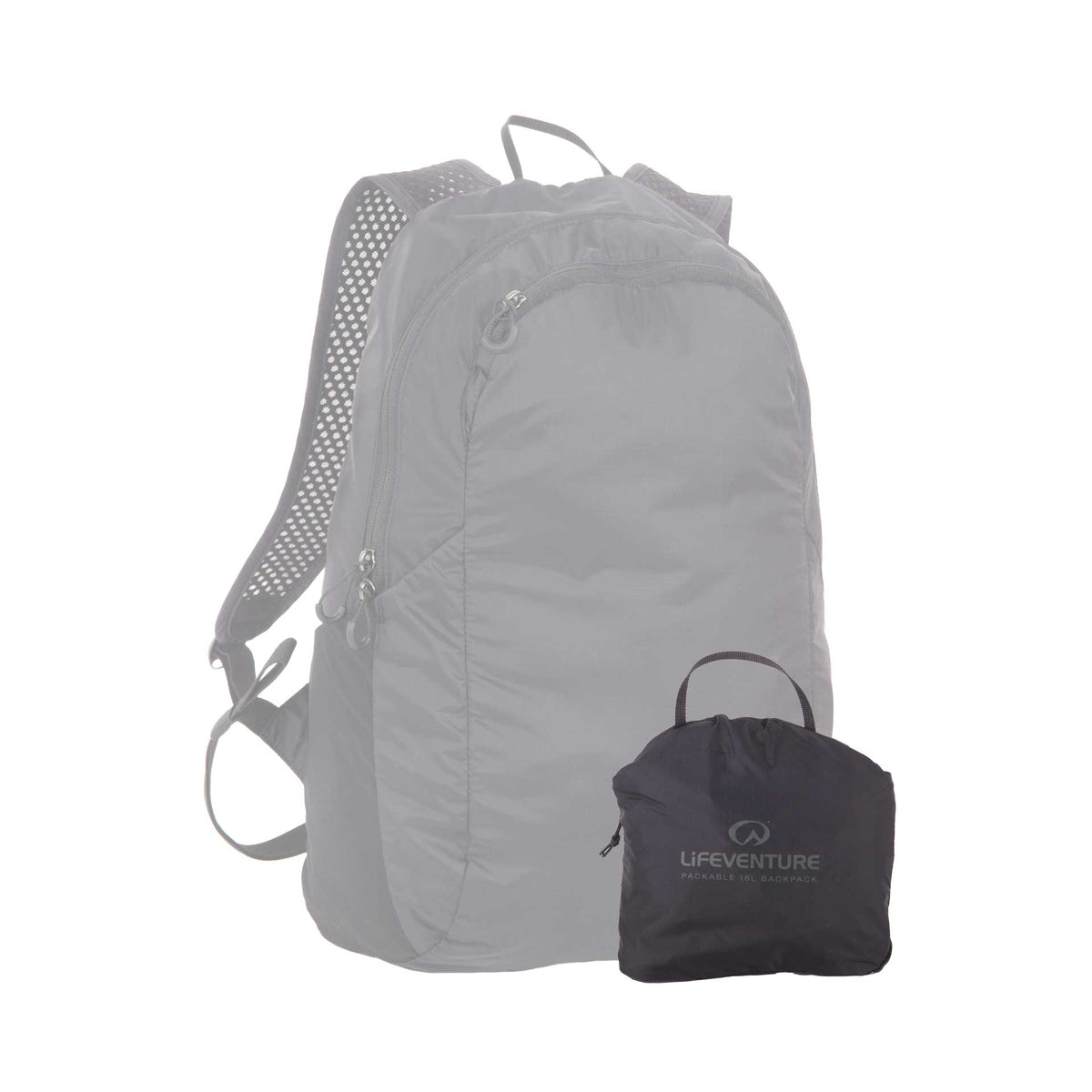 Mochila plegable Lifeventure 16 L, detalle