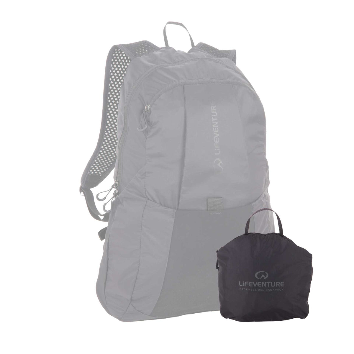 Mochila plegable Lifeventure 25 L, detalle