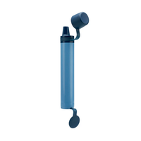 LifeStraw Peak Series Straw – Pajita Filtro de Agua (Negro)
