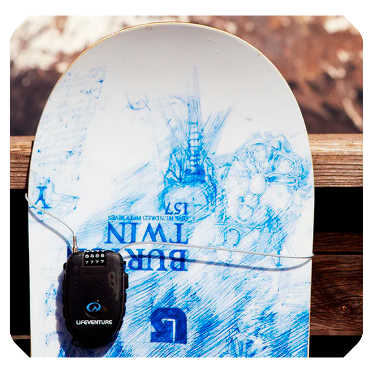 Candado de Cable de 90cm