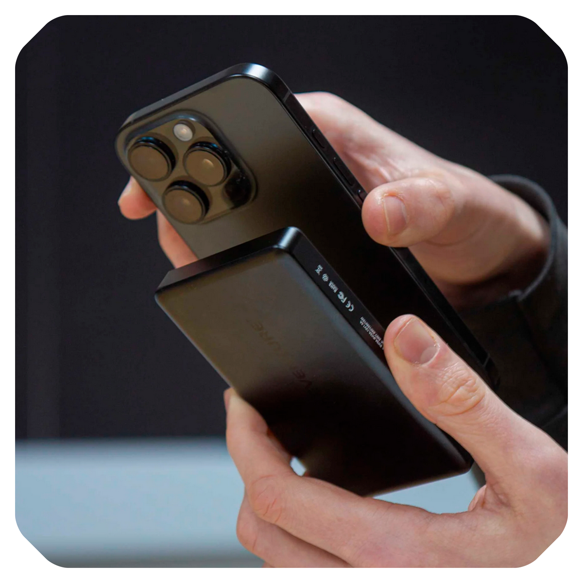 Lifeventure Magnetic Wireless Power Bank 10.000mAh (15W) — Powerbank magnética MagSafe