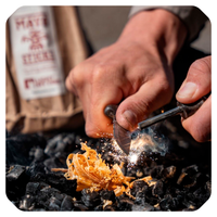 Cuchillo Swedish FireKnife Bio - Biopolímero (Verde)