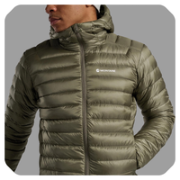 Anti-Freeze Hooded Down Jacket para hombre (Caper)