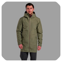Montane Spirit Long Waterproof Jacket – Gore-Tex (Verde)