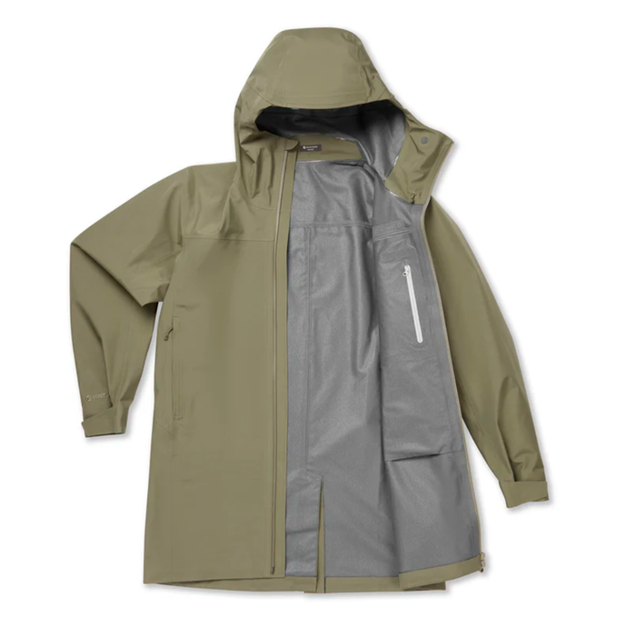 Montane Spirit Long Waterproof Jacket – Gore-Tex (Verde)