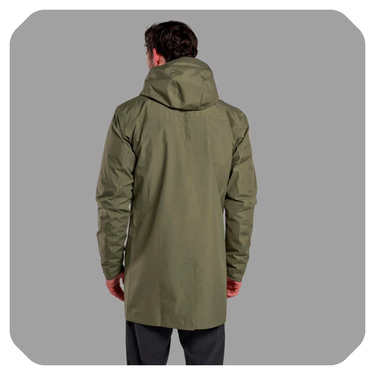 Montane Spirit Long Waterproof Jacket – Gore-Tex (Verde)
