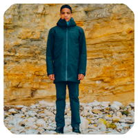 Montane Spirit Long Waterproof Jacket – Gore-Tex (Midnight Grey)
