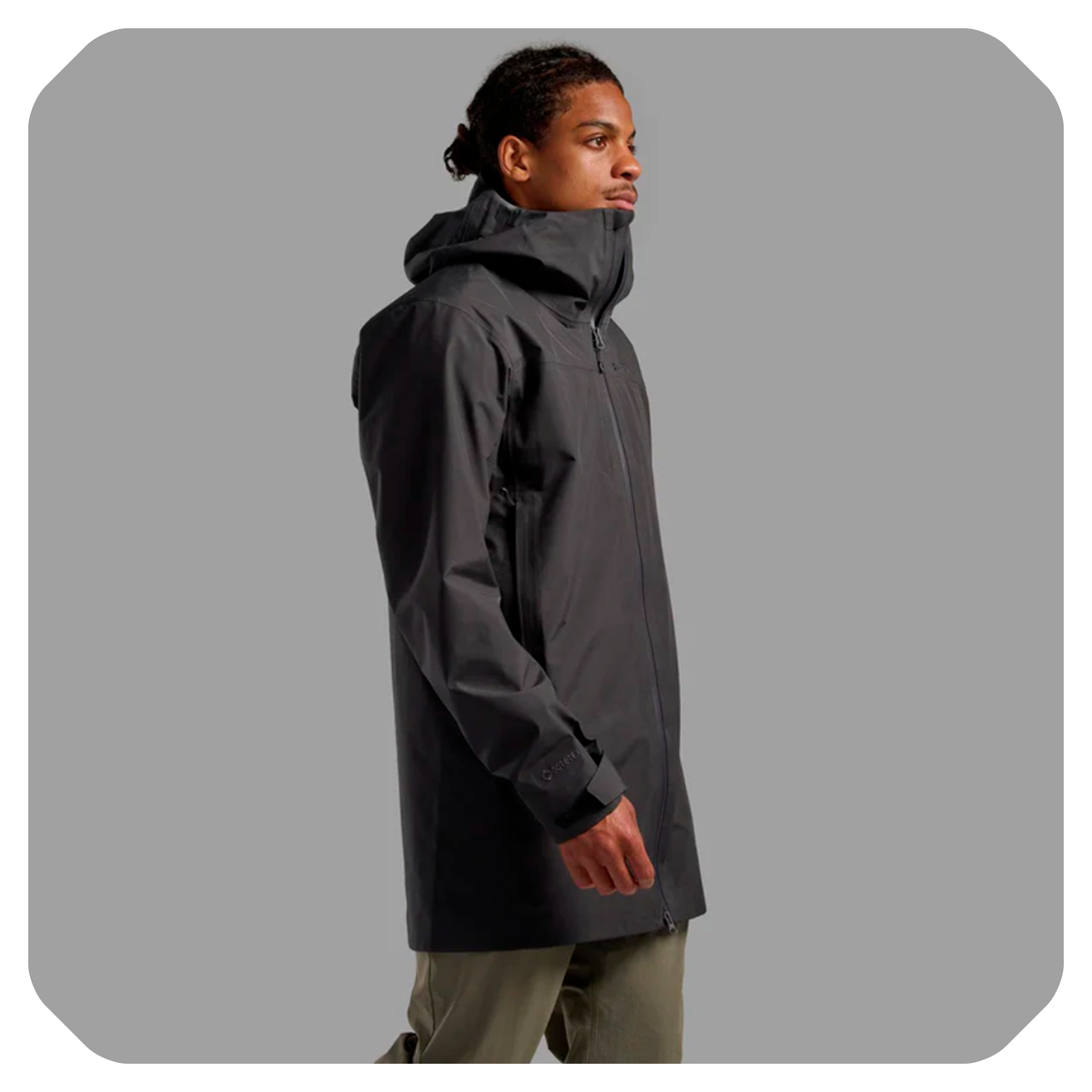 Montane Spirit Long Waterproof Jacket – Gore-Tex (Midnight Grey)