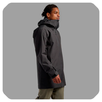 Montane Spirit Long Waterproof Jacket – Gore-Tex (Midnight Grey)