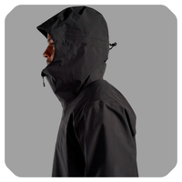 Montane Spirit Long Waterproof Jacket – Gore-Tex (Midnight Grey)