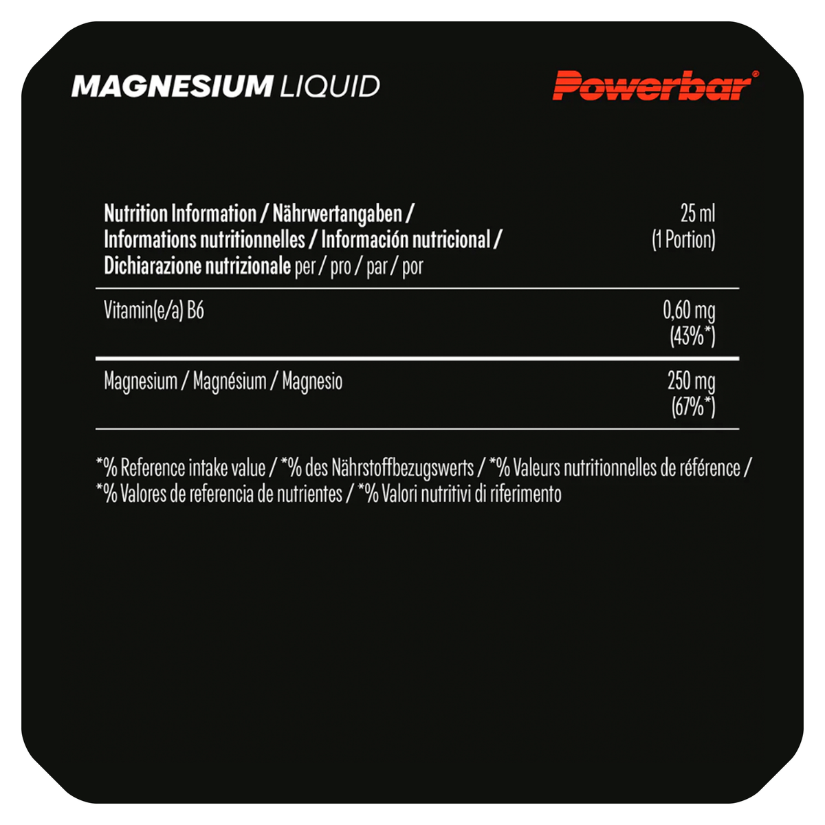 BLACK LINE- Magnesio Líquido - 1 Botella 25ml