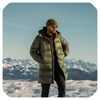 Polaron XT Hooded Down Jacket (Caper)