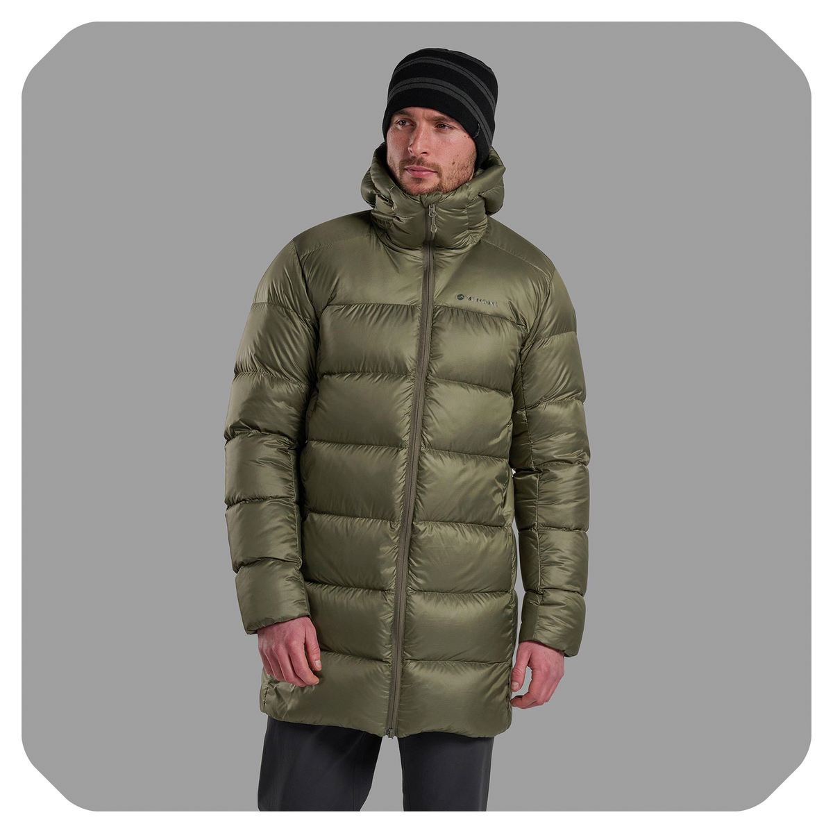 Polaron XT Hooded Down Jacket (Caper)