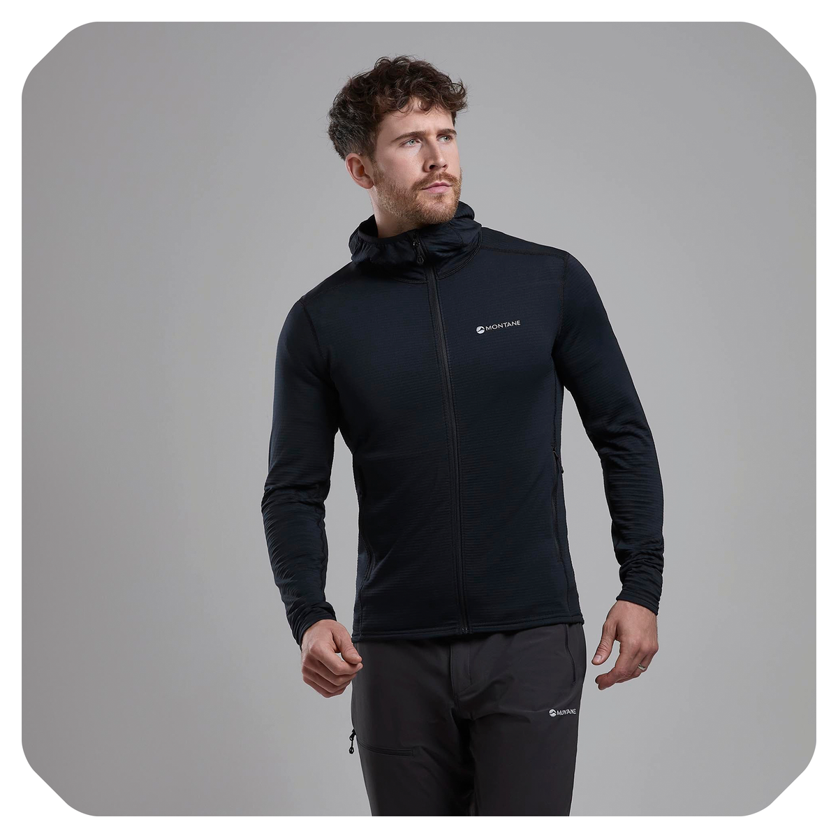 Protium Lite Hooded Fleece Jacket (Negro)