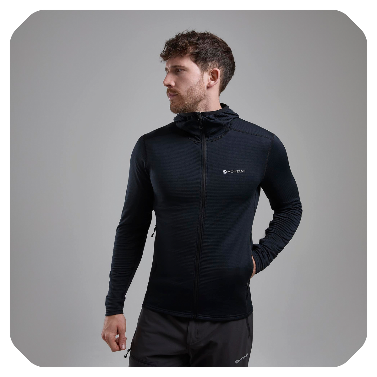 Protium Lite Hooded Fleece Jacket (Negro)