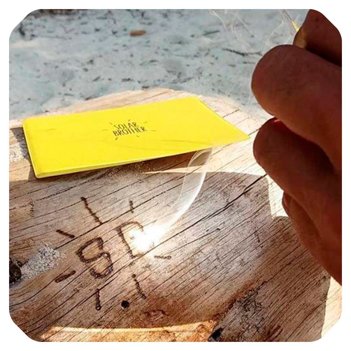 Solar Brother Adventure Kit – Encendedor Solar + Espejo de Señalización