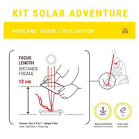 Solar Brother Adventure Kit – Encendedor Solar + Espejo de Señalización