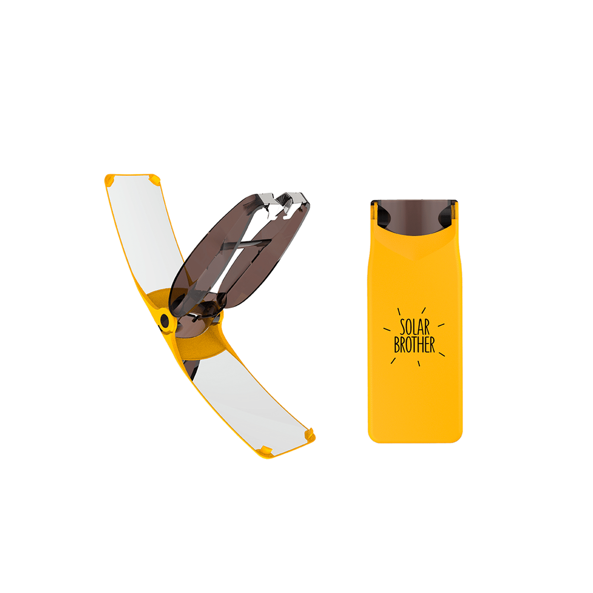 Solar Brother SunCase Gear – Encendedor Solar Ultraligero (Amarillo)