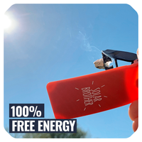 Solar Brother SunCase Gear – Encendedor Solar Ultraligero (Negro)
