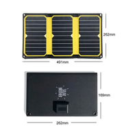 Solar Brother SunMoove 16W – Cargador Solar Plegable IPX4 (3 Paneles, 3.2A)