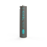 Pilas AAA/LR03 recargables USB 1.5V