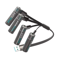 Pilas AA/LR06 recargables USB-C 1.5V