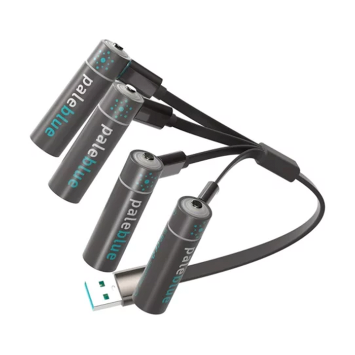 Pilas AA/LR06 recargables USB-C 1.5V