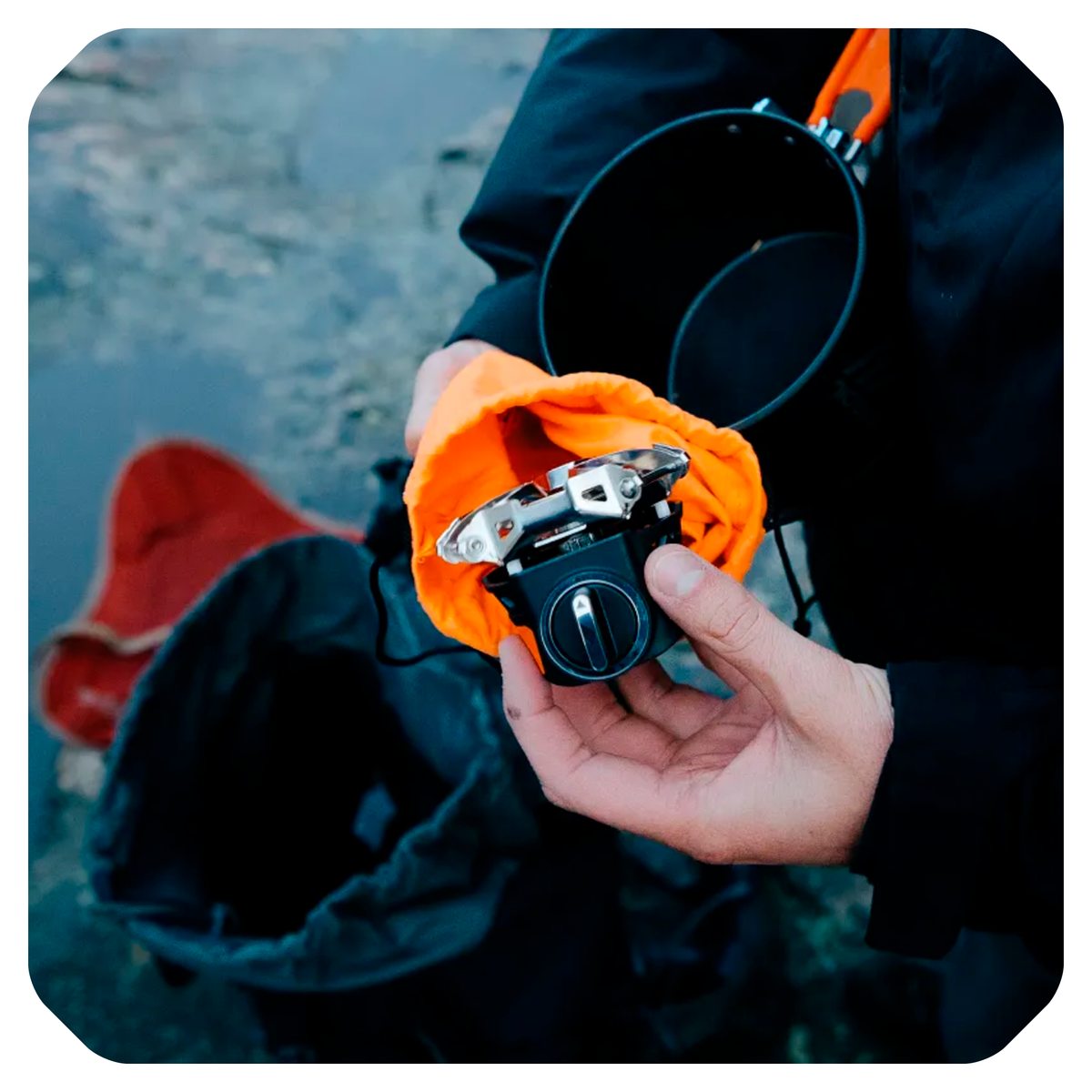 TrailCook 1.2L Carbon (Negro)