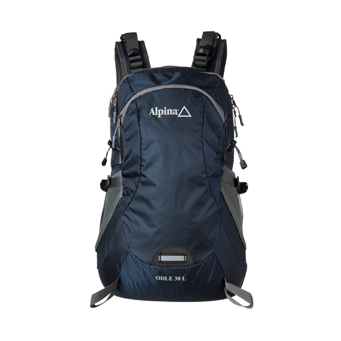 Mochila Odle 30L azul índigo, vista frontal