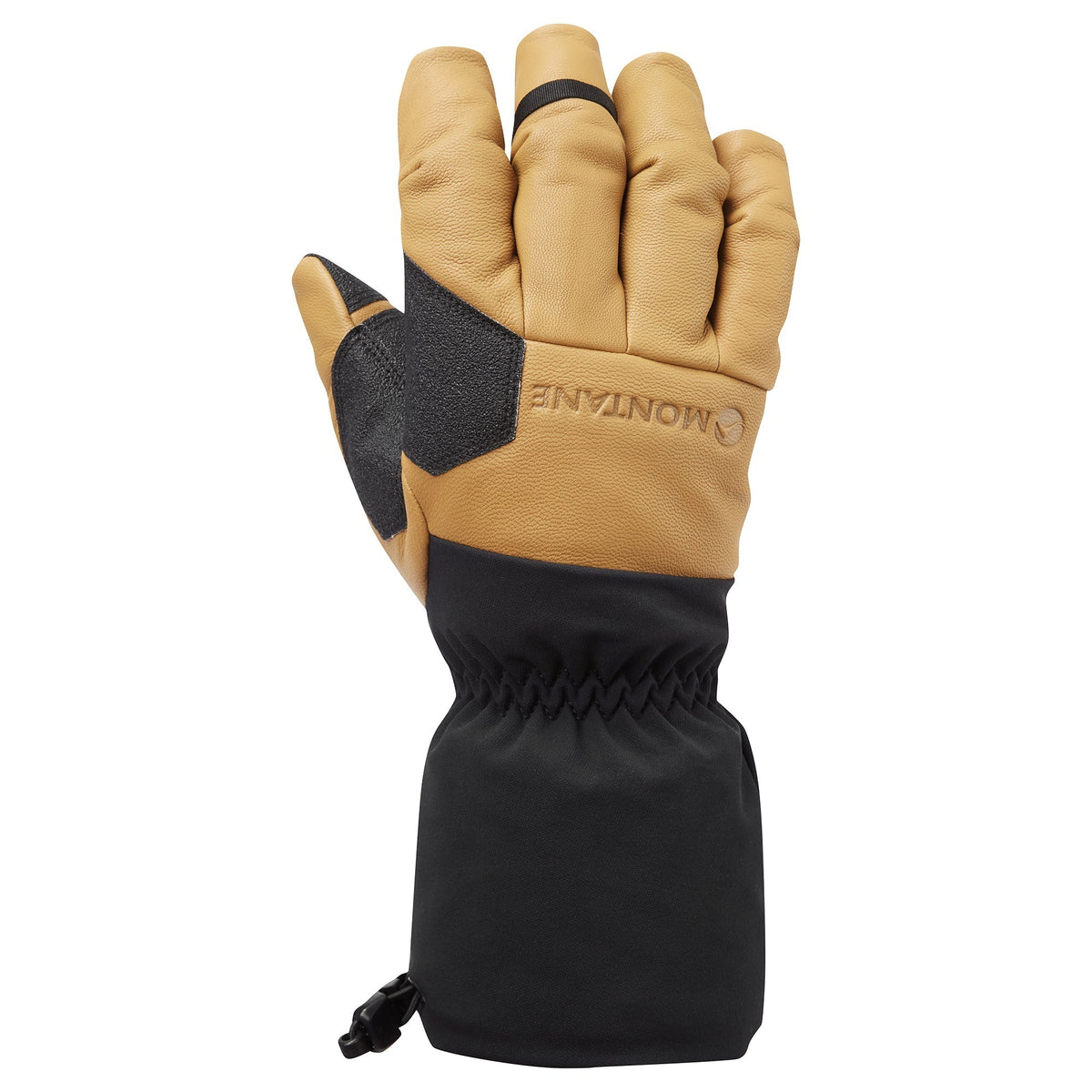 Alpine Mission Waterproof Gloves negros, vista de uso