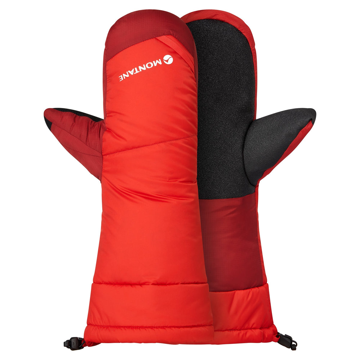 Apex Down Mitts Adrenaline Red, vista frontal