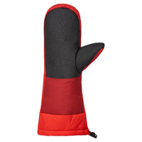 Apex Down Mitts Adrenaline Red, detalle