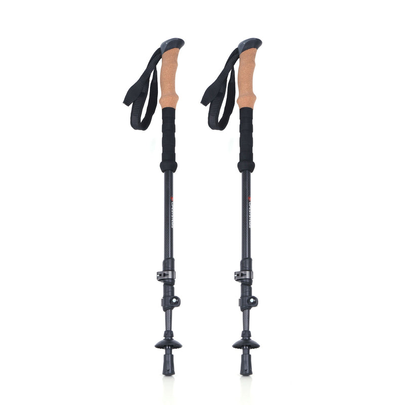 Bastones de trekking de fibra de carbono Lifesystems
