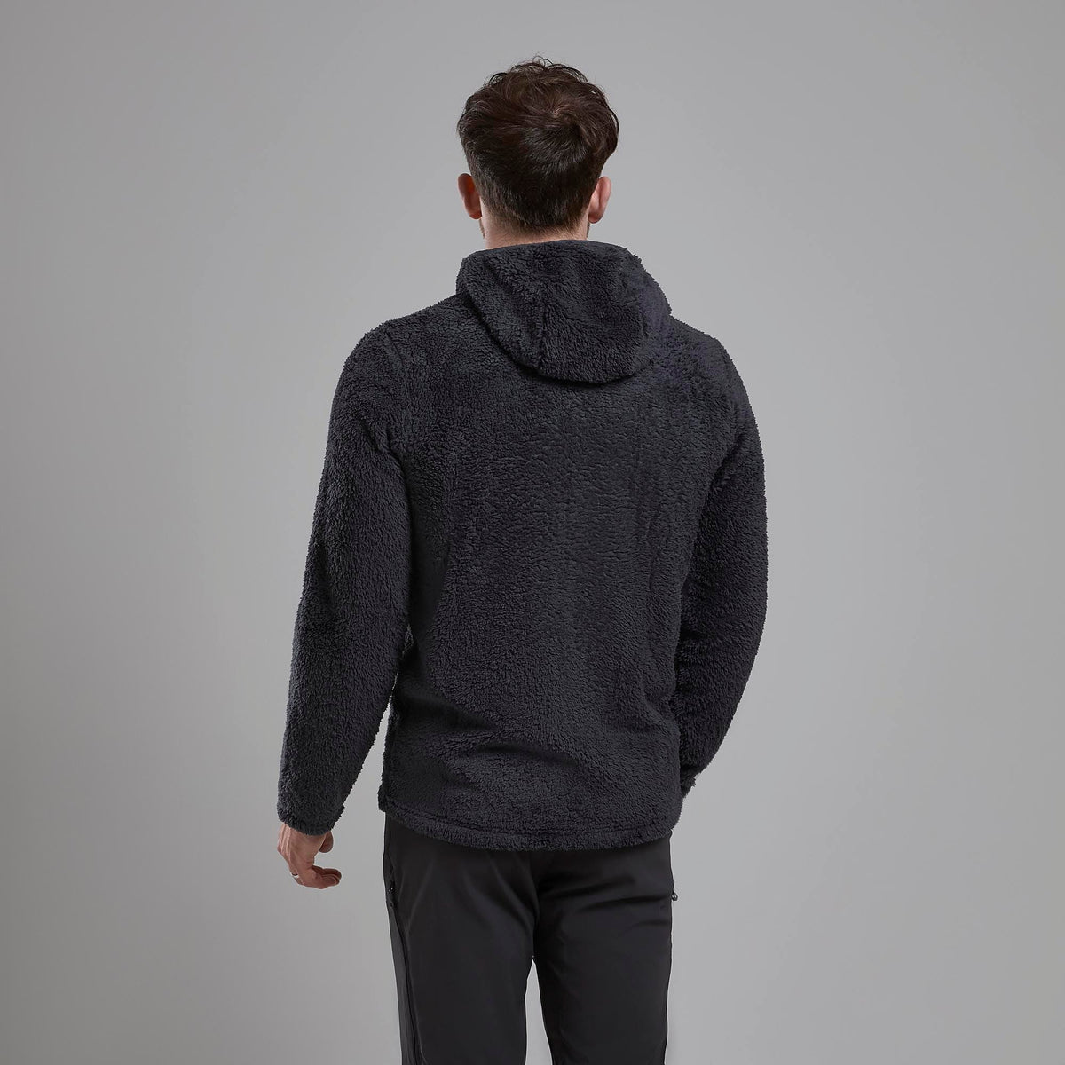 Caldus XT Hoodie para hombre Midnight Grey, vista trasera