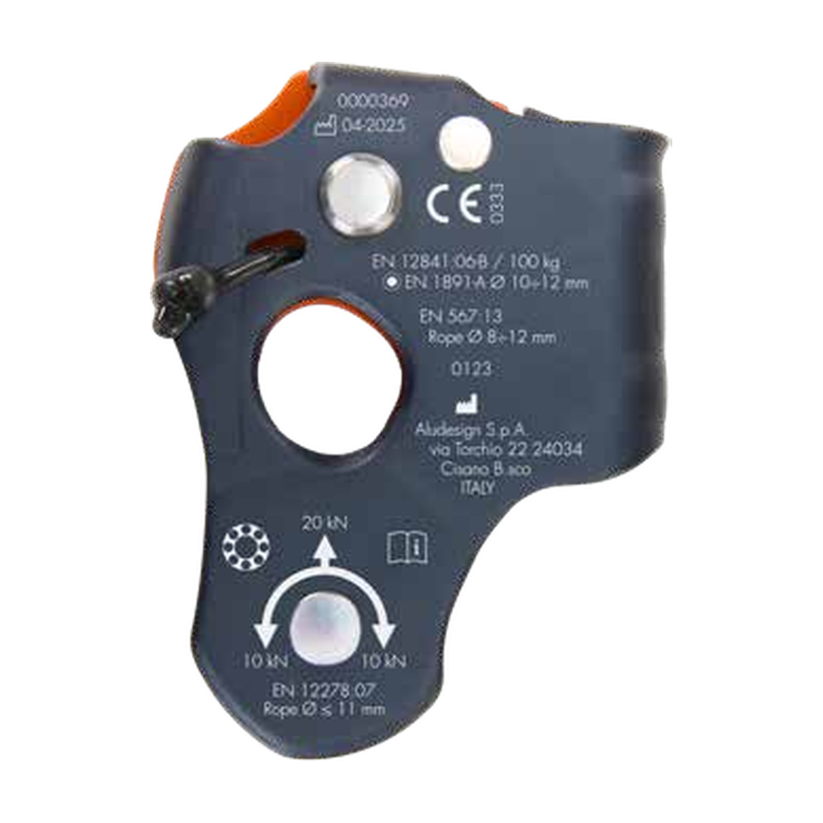 CRIC SKYLOTEC antracita, vista posterior