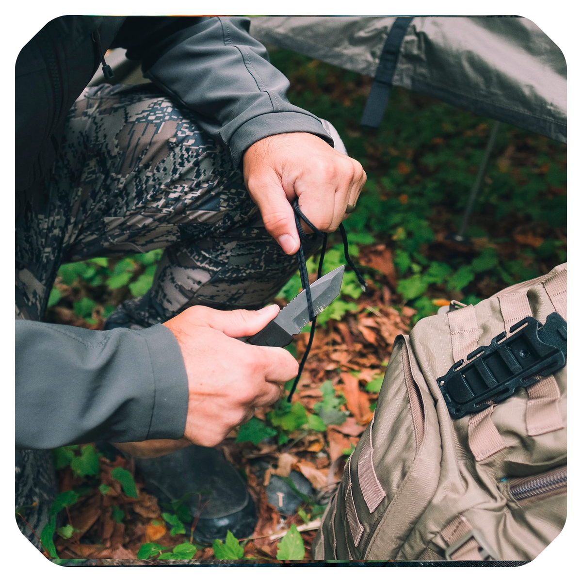 Cuchillo BURI™ Utility Knife (Negro)