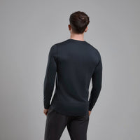 Montane Dart Long Sleeve Black para hombre, vista posterior