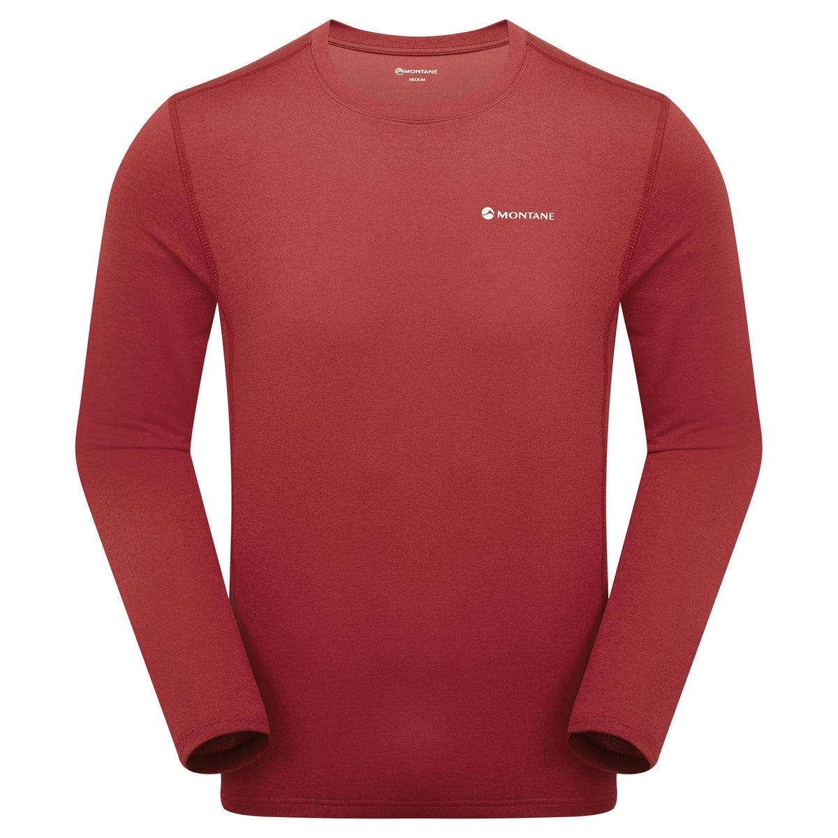 Camiseta Montane Dart Long Sleeve para hombre en Dark Maple, vista principal