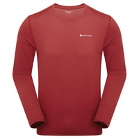 Camiseta Montane Dart Long Sleeve para hombre en Dark Maple, vista principal