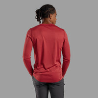 Montane Dart Long Sleeve Dark Maple para hombre, vista posterior