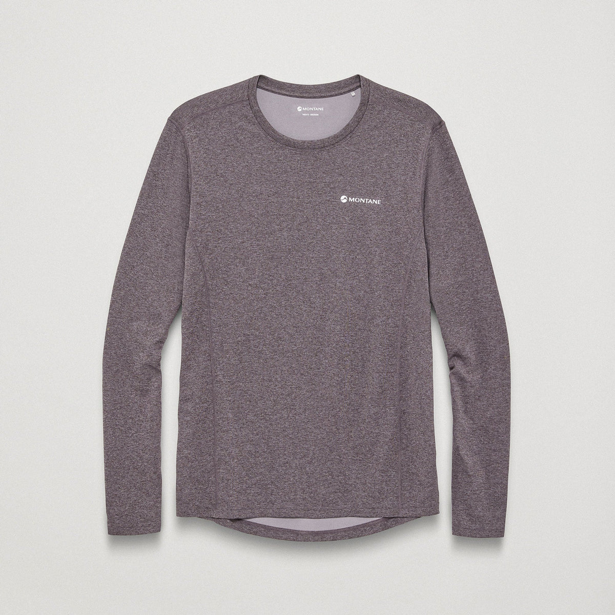 Camiseta técnica Dart Long Sleeve para hombre en color Dusk, vista frontal