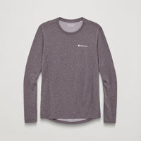 Camiseta técnica Dart Long Sleeve para hombre en color Dusk, vista frontal