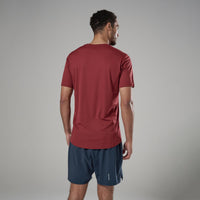 Dart Nano T-Shirt Dark Maple para hombre, vista posterior