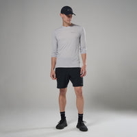 Dart Nano Long Sleeve T-Shirt Platinum para hombre, vista posterior