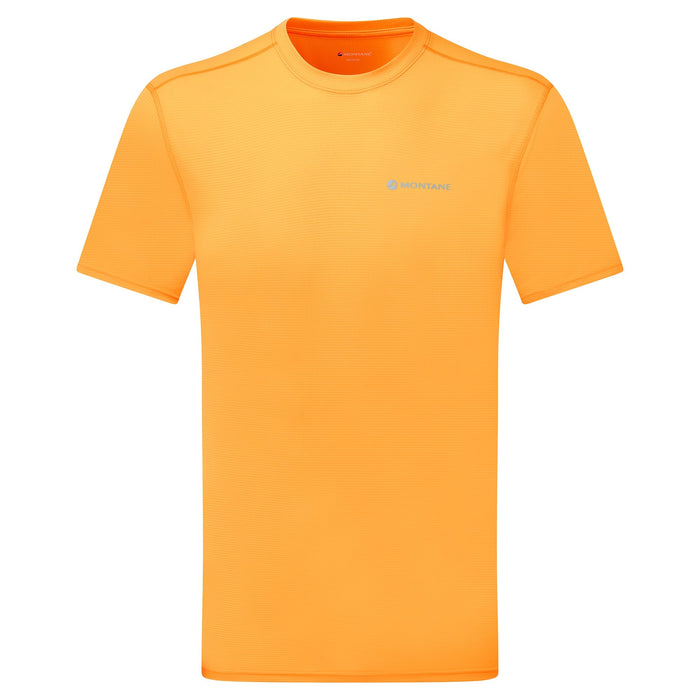 Camiseta técnica Dart Nano para hombre en color Nagami Orange, vista frontal